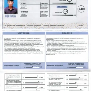 BUY TOEIC CERTIFICATE ONLINE