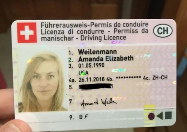 Buy Switzerland driver’s license