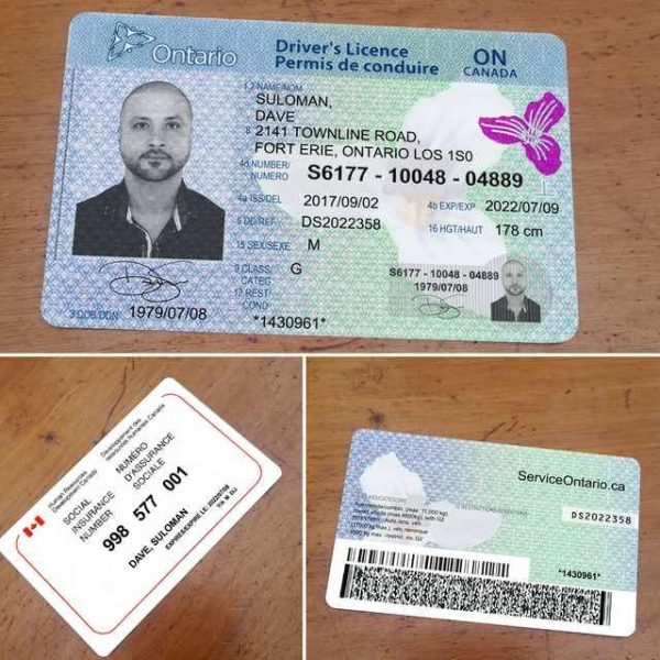 Buy Canadian driver’s license