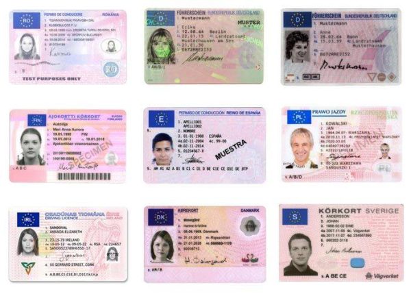 Buy EU drivers license