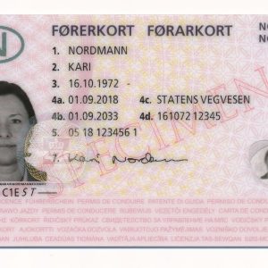 Buy Norwegian driver’s license