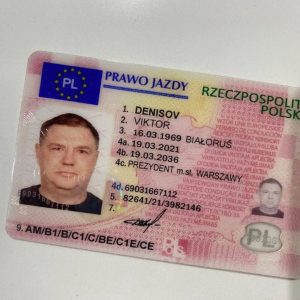 Buy Polish Drivers license