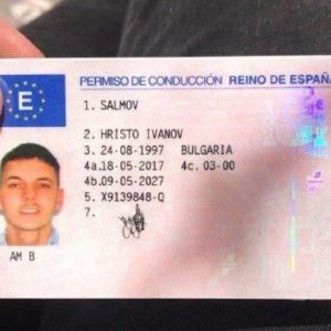 Buy Spanish driver’s license