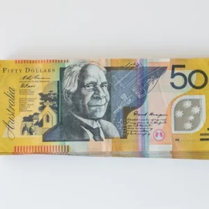 Counterfeit 50 Australian Dollar bills