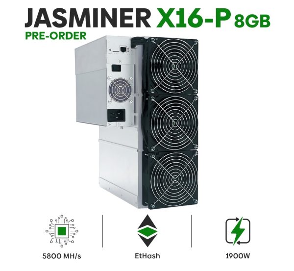 JASMINER X16-P Bitcoin Miner for sale