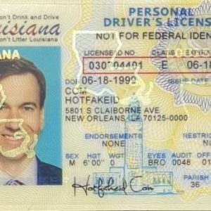 Louisiana Fake ID cards