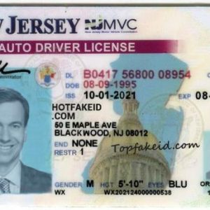 New Jersey fake ID