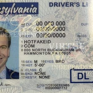 Pennsylvania Fake ID Card