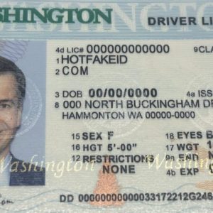 Washington Fake ID Card