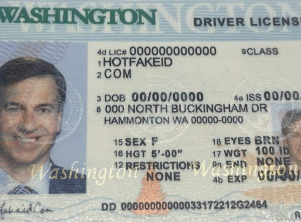 Washington Fake ID Card